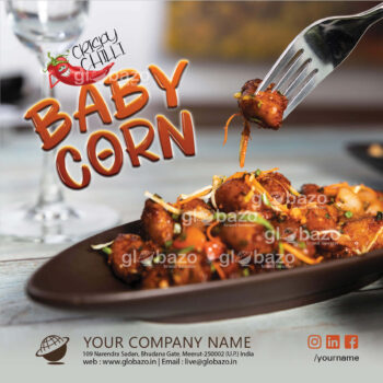 Crispy Chilli Baby Corn-Snacks-117