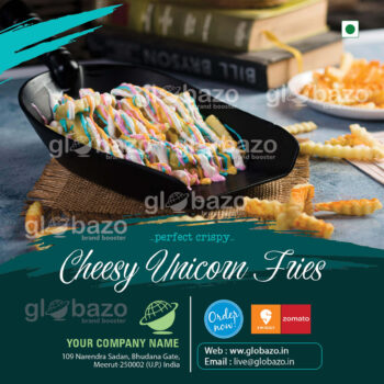 Cheesy Unicorn Fries Snacks-163