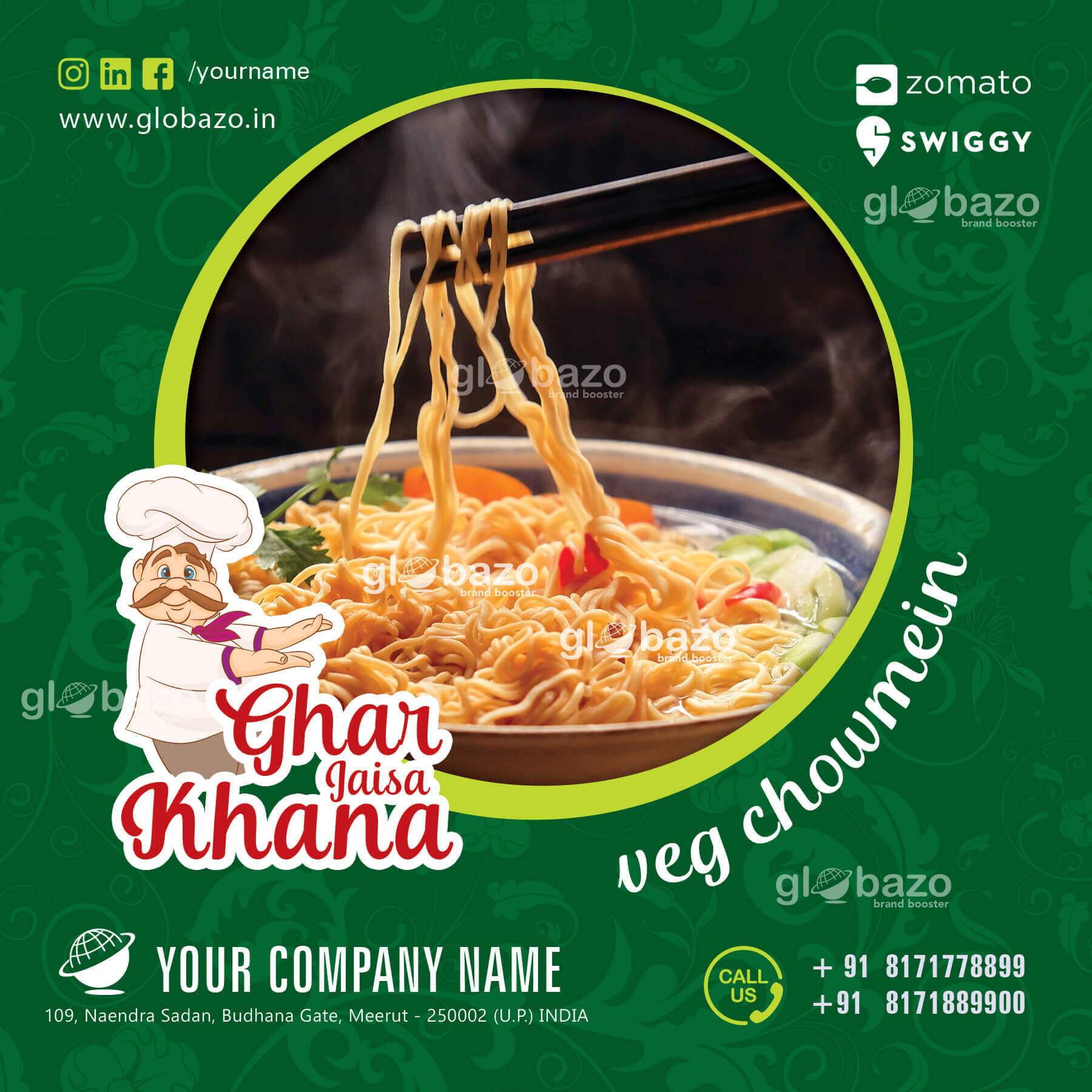 Veg Chowmein Snacks-60