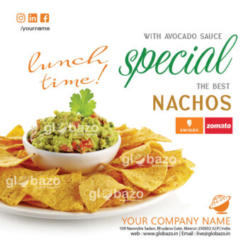 Nachos With Avocado Sauce Snacks-131