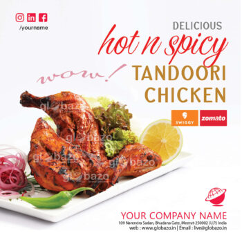 Hot N Spicy Tandoori Chicken Snacks-136