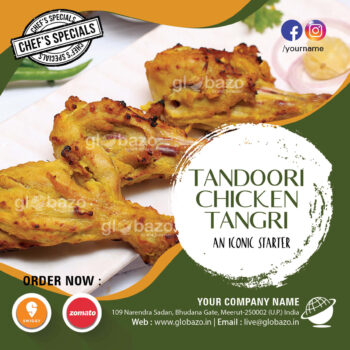 Tandoori Chicken Tangri Snacks-150