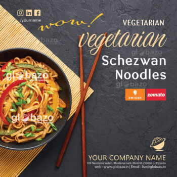 Vegitarian Schezwan Noodles Snacks-116
