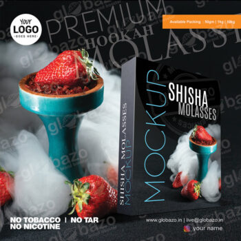 Strawberry Cinnamon Shisha Molasses Mockup (sm-104)