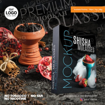Pomegranate Shisha Molasses Mockup (sm-107)