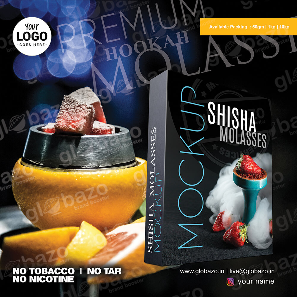 Orange Shisha Molasses Mockup (sm-113)