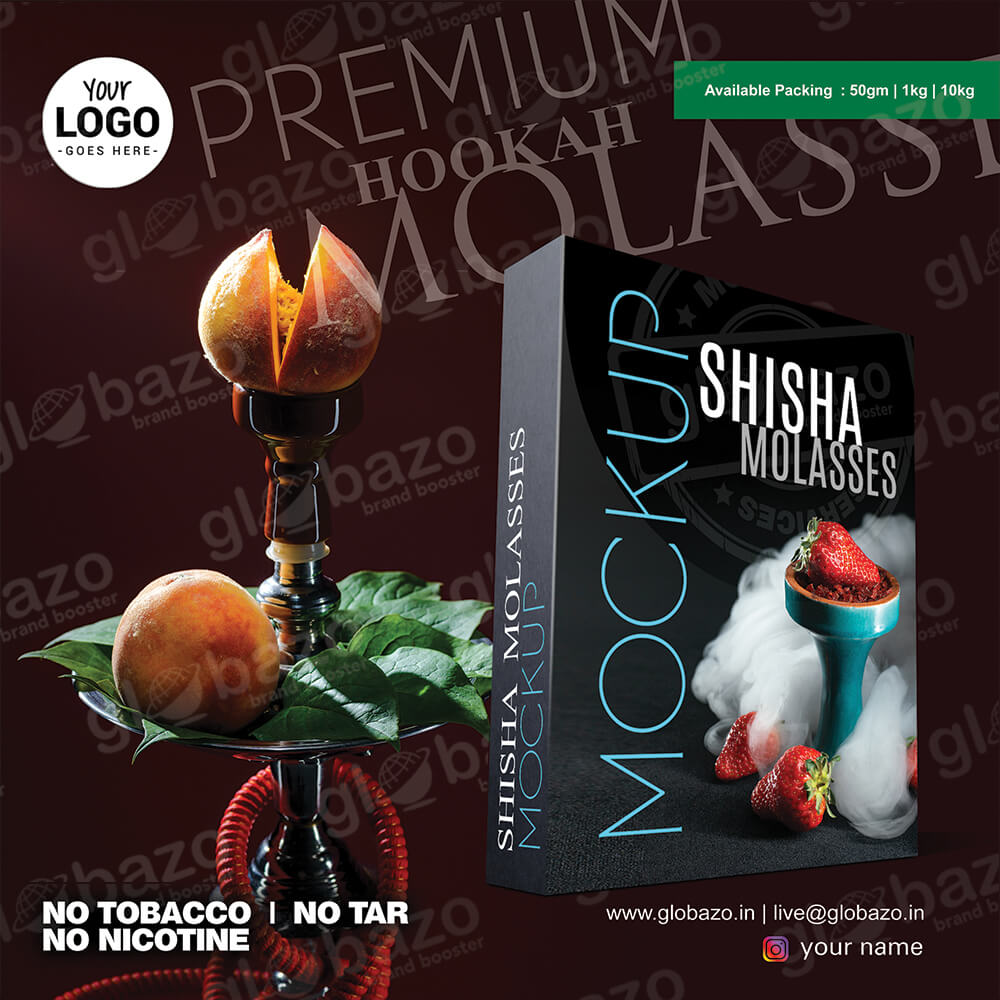 Peach Shisha Molasses Mockup (sm-123)