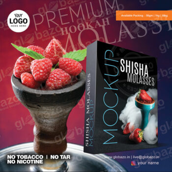 Raspberry Shisha Molasses Mockup (sm-125)