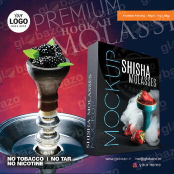 Blackberry Shisha Molasses Mockup (sm-126)