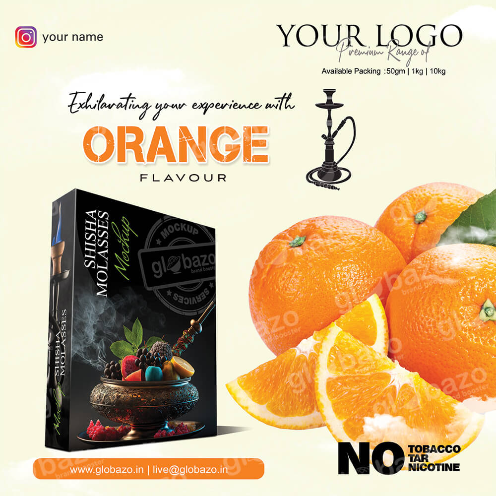 Orange Flavour Mockup (sm-21)