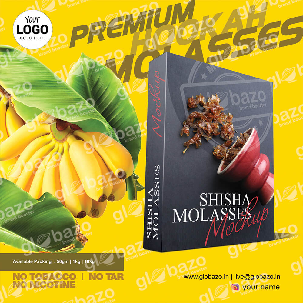 Bannana Flavour Mockup (sm-45)