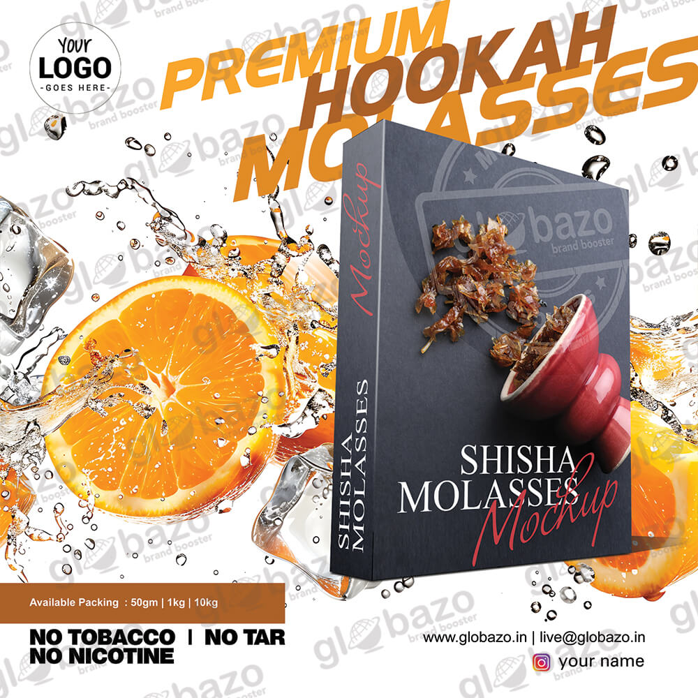 Orange Shisha Molasses Mockup (sm-74)