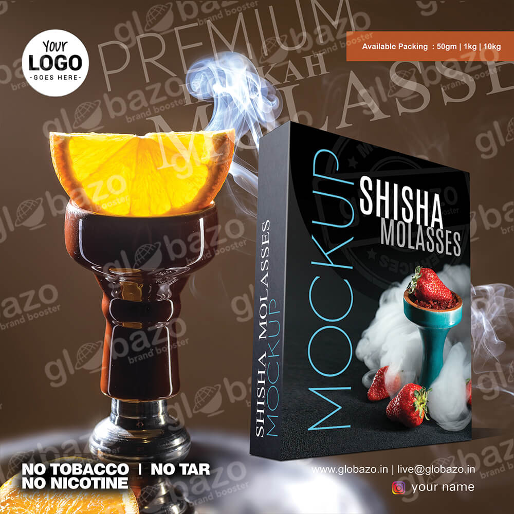 Orange Shisha Molasses Mockup (sm-90)