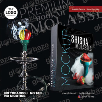 Double Apple Shisha Molasses Mockup (sm-91)