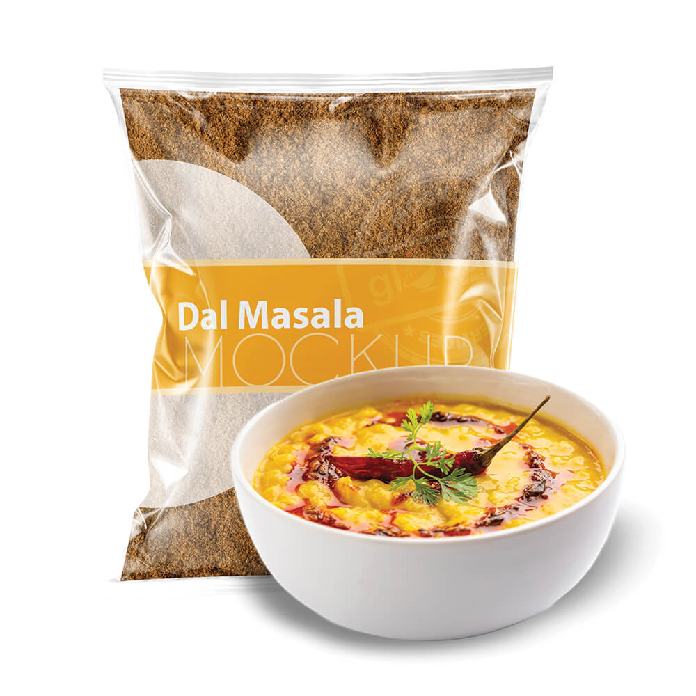 Dal Masala Pouch Mockup (pkg-755)