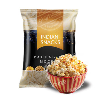 Popcorn Pouch Mockup (pkg-788)
