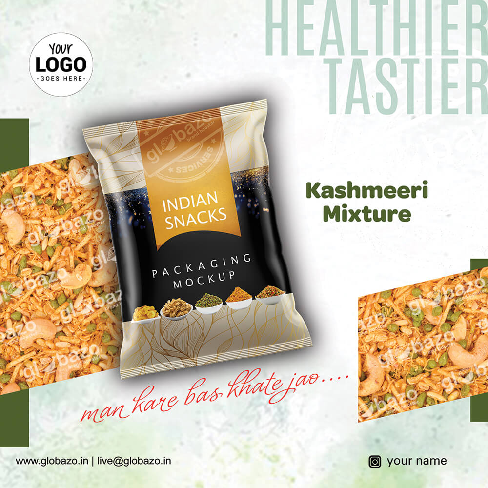Kashmeeri Mixture Snacks Creative Mockup (snm-15)