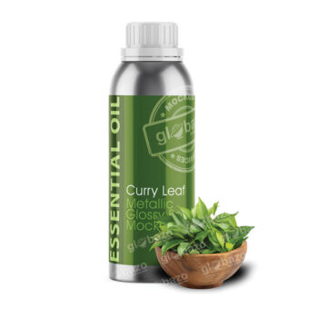 Curry Leaf Essential Oil Metallic Glossy Bottle Mockup (pkg-912)