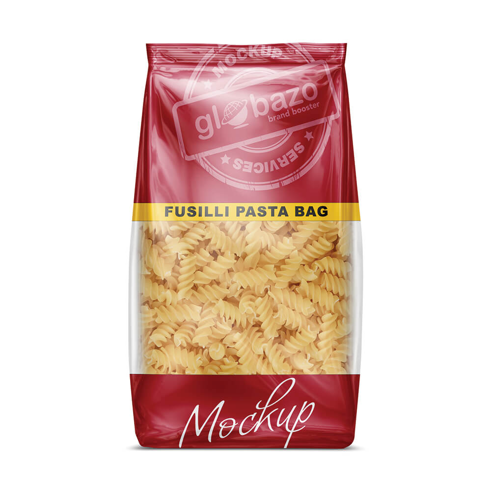 Fusilli Pasta Bag Mockup (pkg-966)