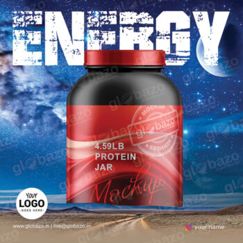 Energy Health Supplement Mockup Creative-06