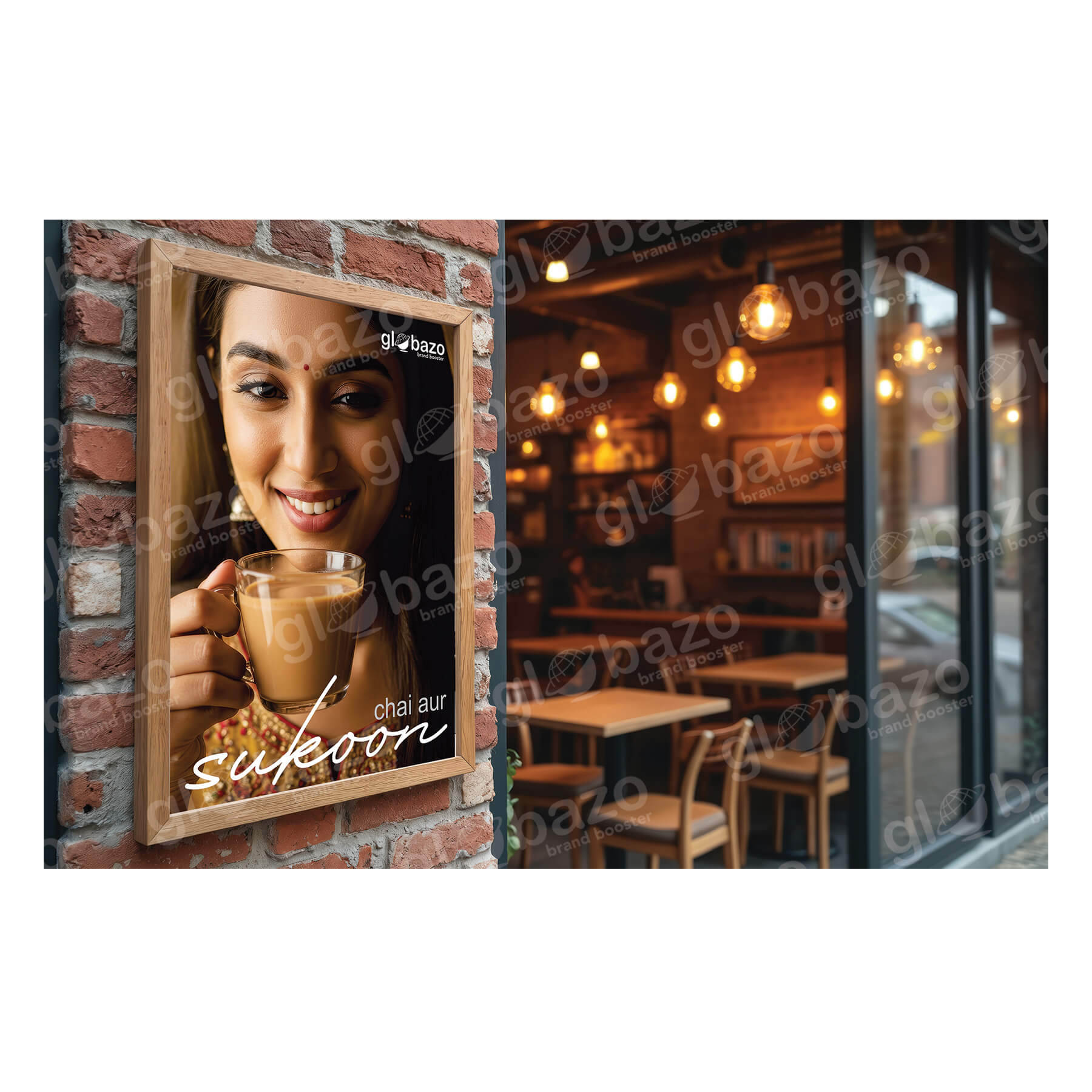 Chai Aur Sakoon Flex Design (4x3Feet)-06 - Image 2