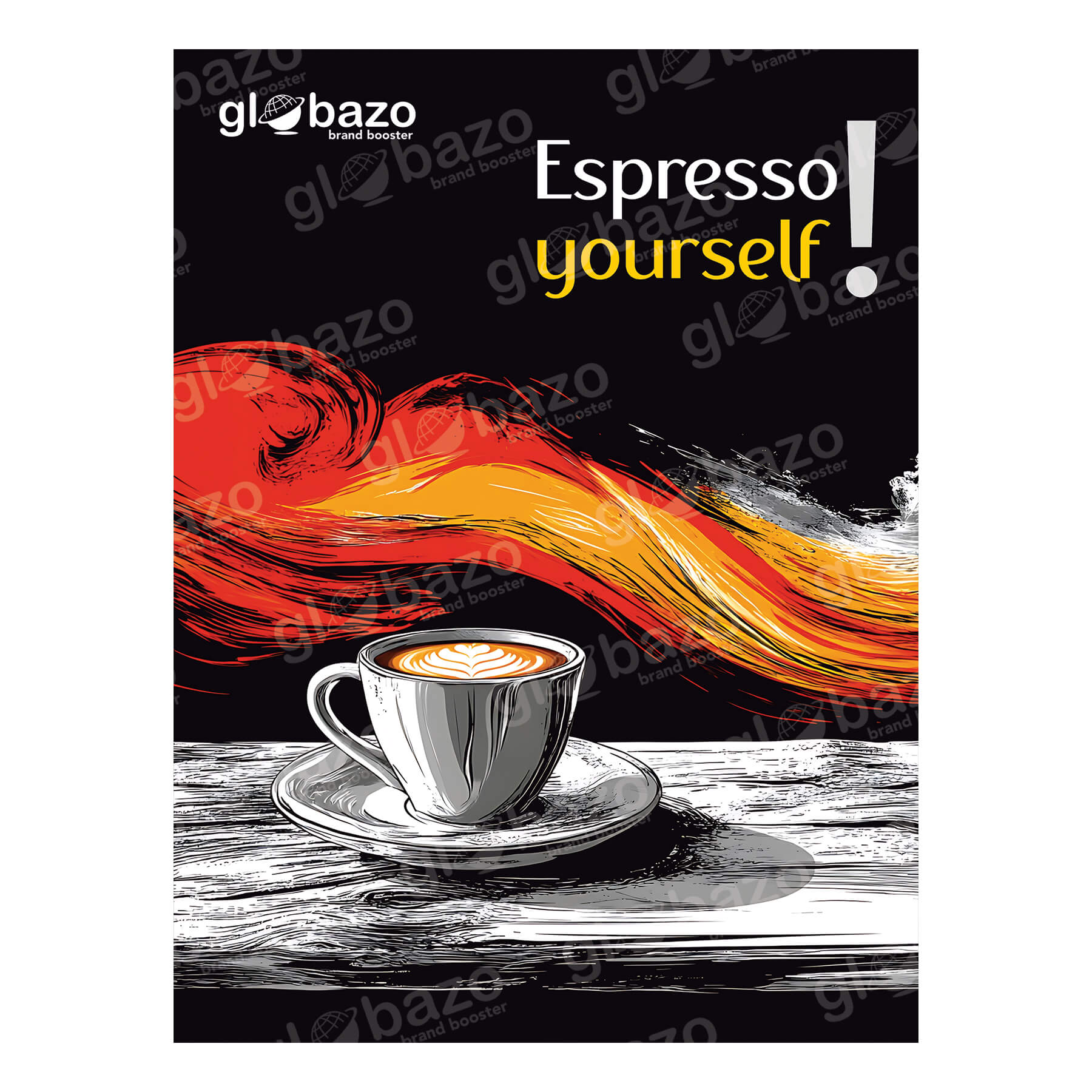 Espresso Coffee Flex-Design (4x3Feet)-17