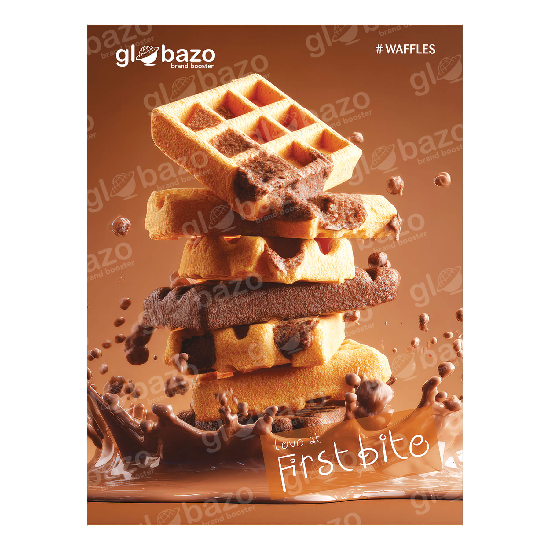 Chocolate Waffles Dessert Flex-Design (4x3Feet)-25