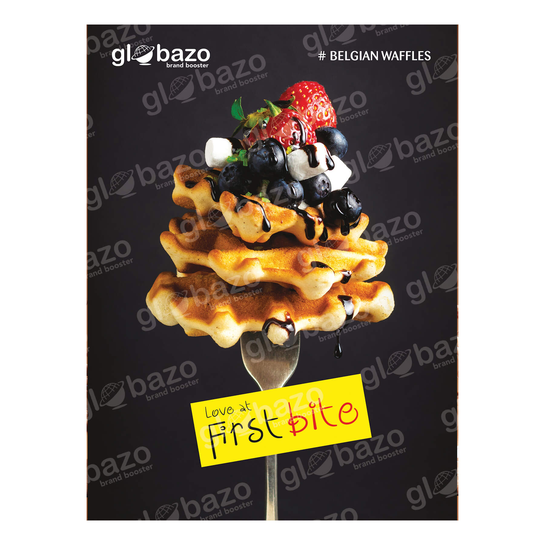 Belgian waffles Dessert Flex-Design (4x3Feet)-26