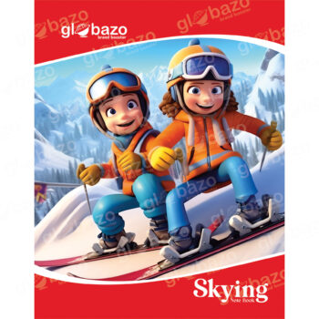 Skiing Front Notebook Design (FNB-29)