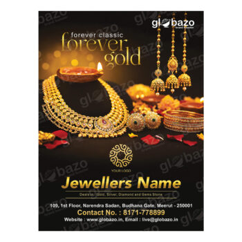 Traditional Gold Jewellery Flex Design (3x4feet)-30