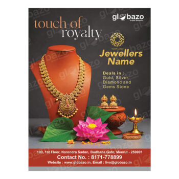 Touch Of Royalty Gold Jewellery Flex Design (3x4feet)-31