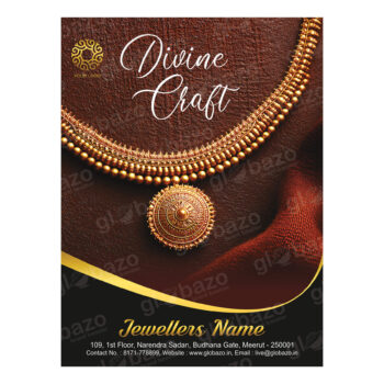 Gold Jewellery Flex Design (3x4feet)-36