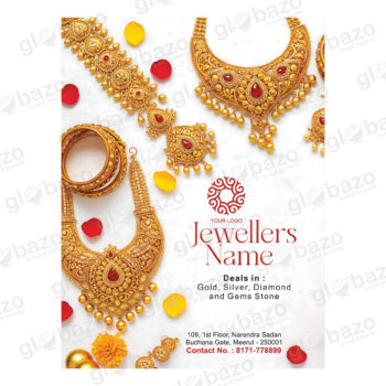 Traditional Gold Jewellery Flex Design (3x4feet)-37