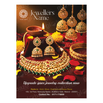 Traditional Gold Jewellery Flex Design (3x4feet)-38