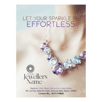 Gem Stones Jewellery Flex Design (3x4feet)-39