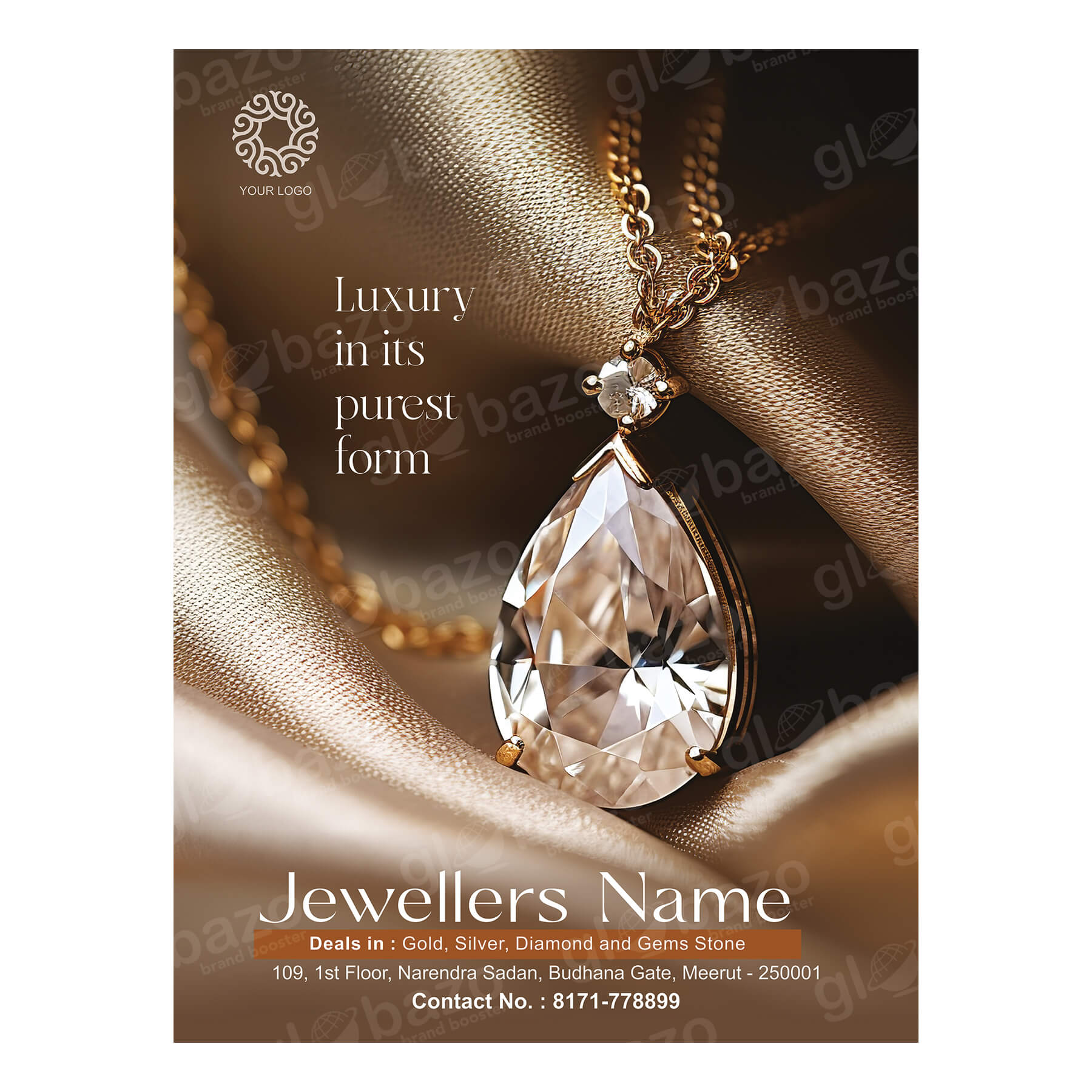 Diamond Jewellery Flex Design (3x4feet)-40