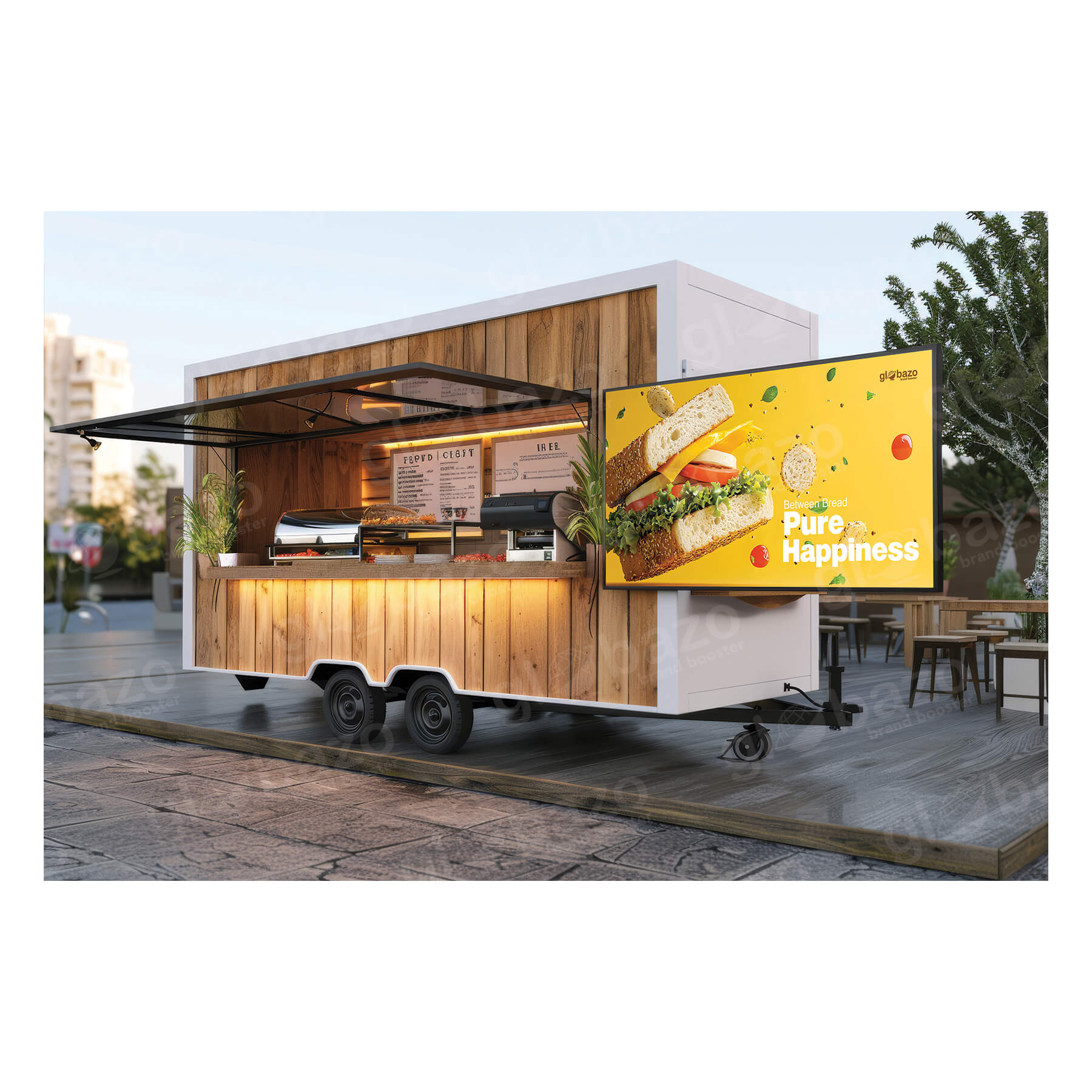 Fresh Sandwich Flex Design (4x8 feet)-08 - Image 2