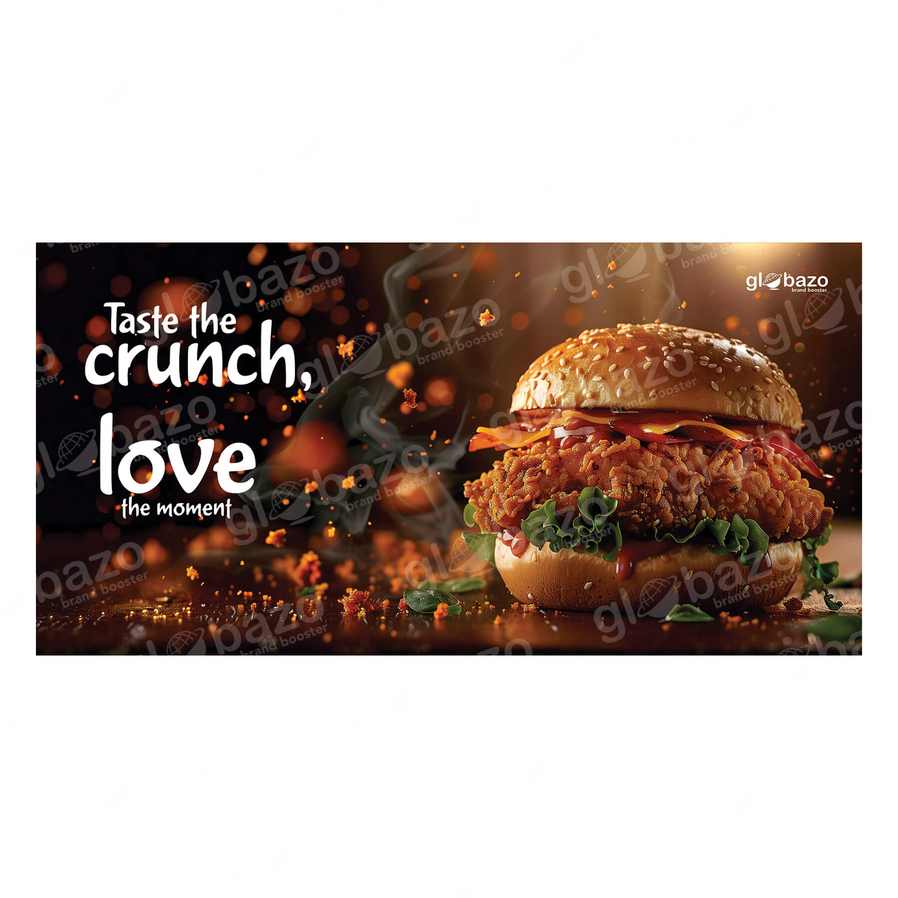 Crispy Chicken Burger Flex Design (4x8 feet)-16