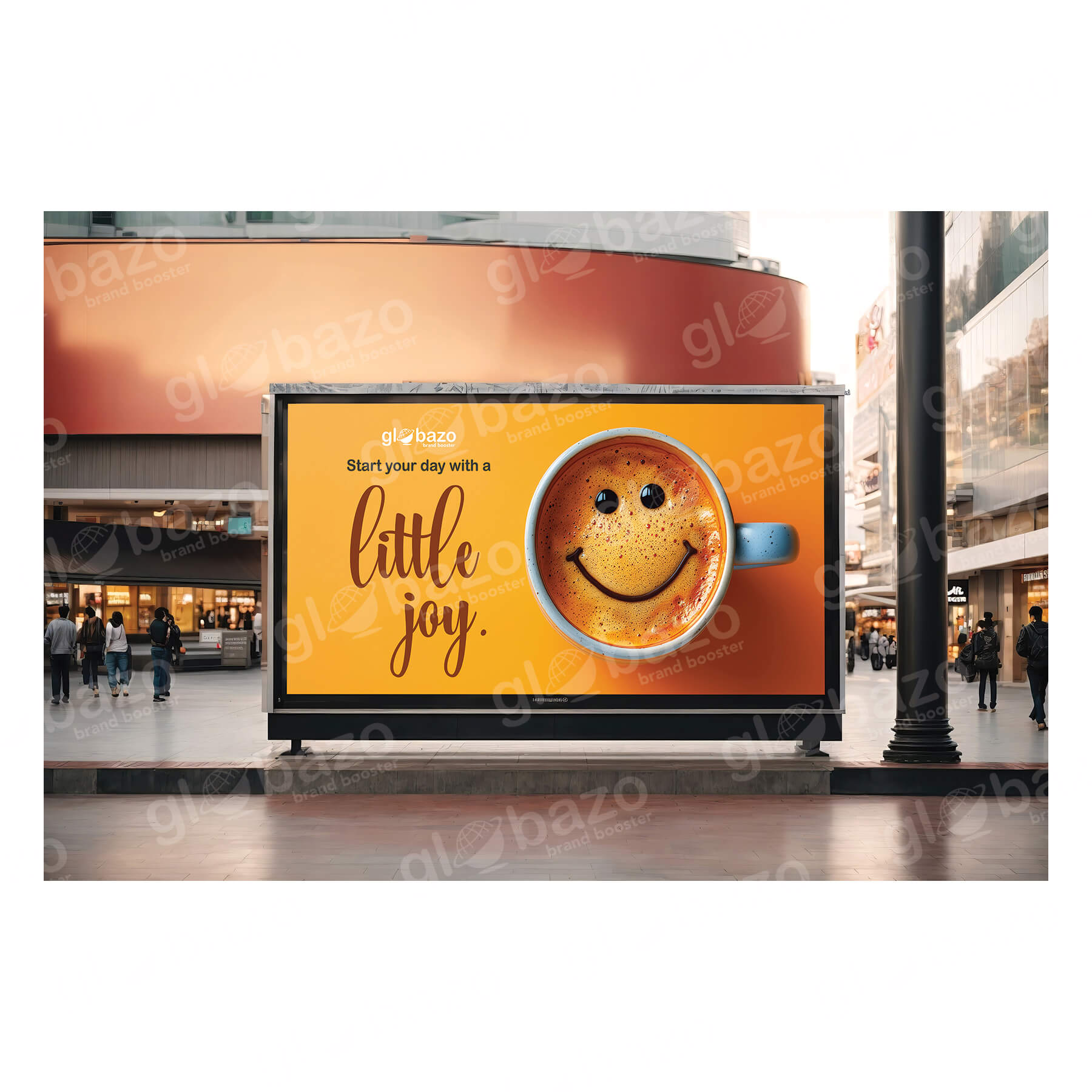 Cheerful Coffee Flex Design (4x8 feet)-22 - Image 2