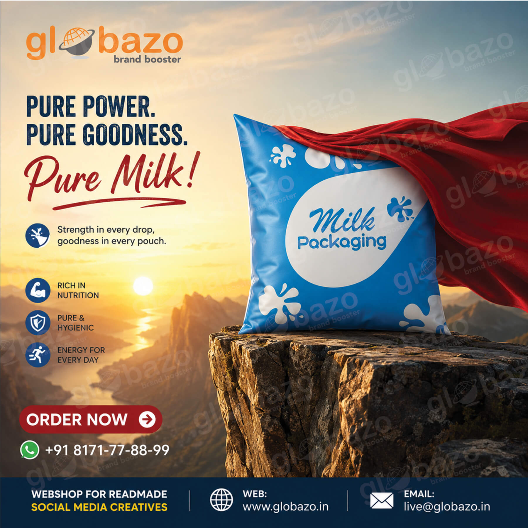 Pure Milk Pouch Mockup Creative-(db-03)
