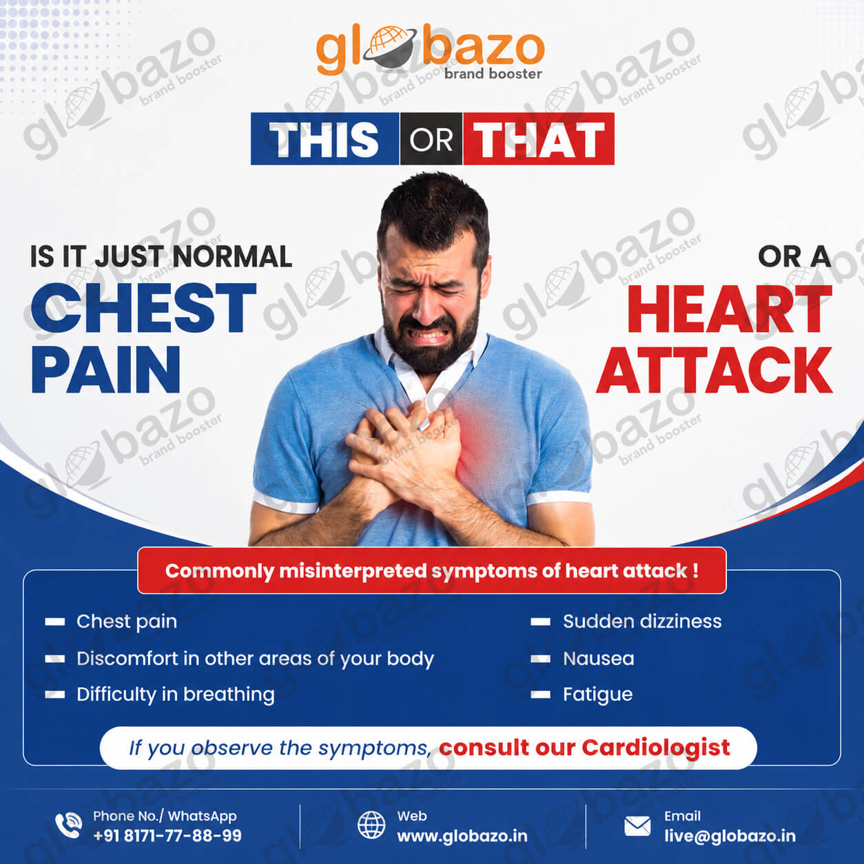 Chest Pain Heart Attack (Health-263)