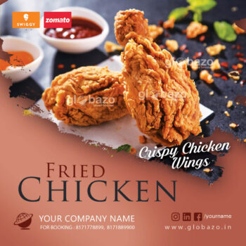 Crispy Fried Chicken Wings Snacks-20