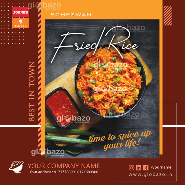 Fried Rice-mc-45 – Globazo : Social Media Banners, Product Mockups ...