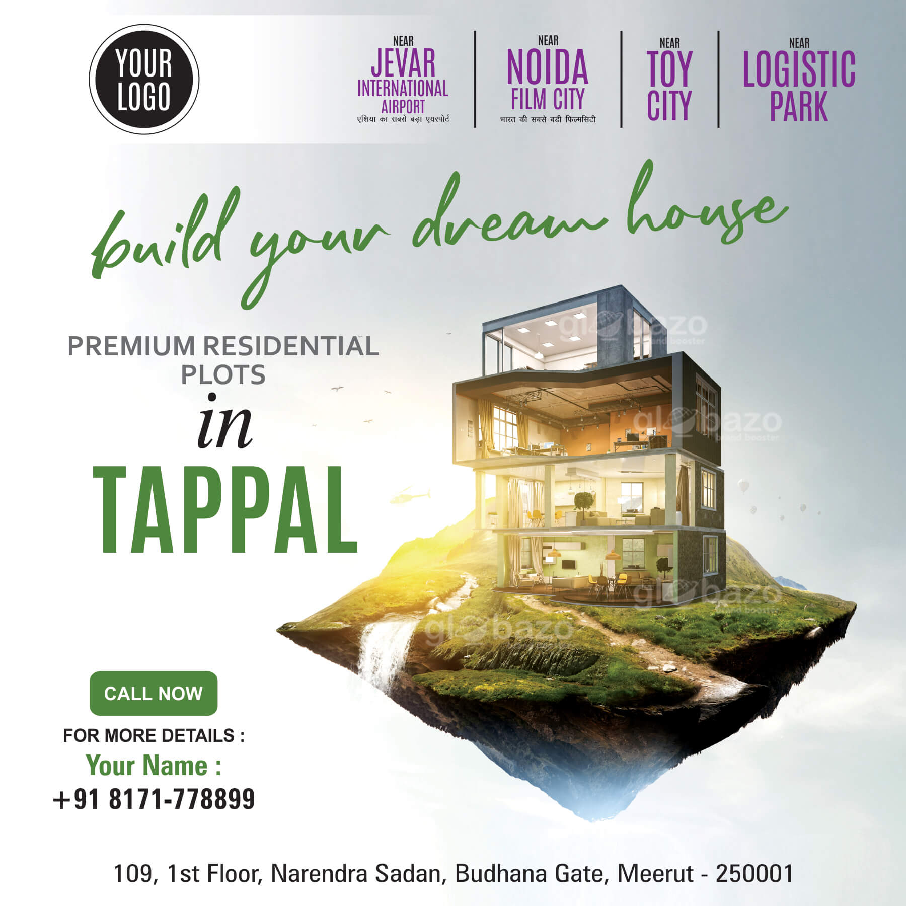Build Your Dream House : Premium Residential Plots in TAPPAL-82