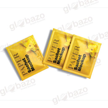 Metallic Sachet Mockup (pkg-138)