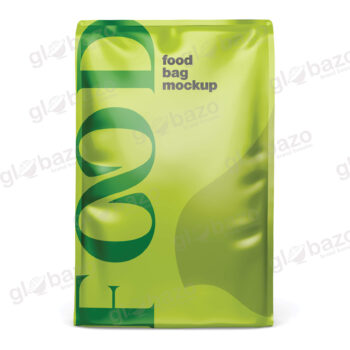 Glossy Bag Mockup Front View (pkg-189)