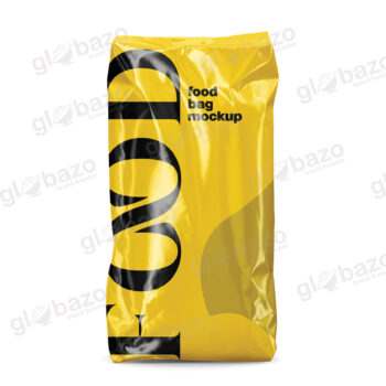 Glossy Food Bag Mockup (pkg-191)