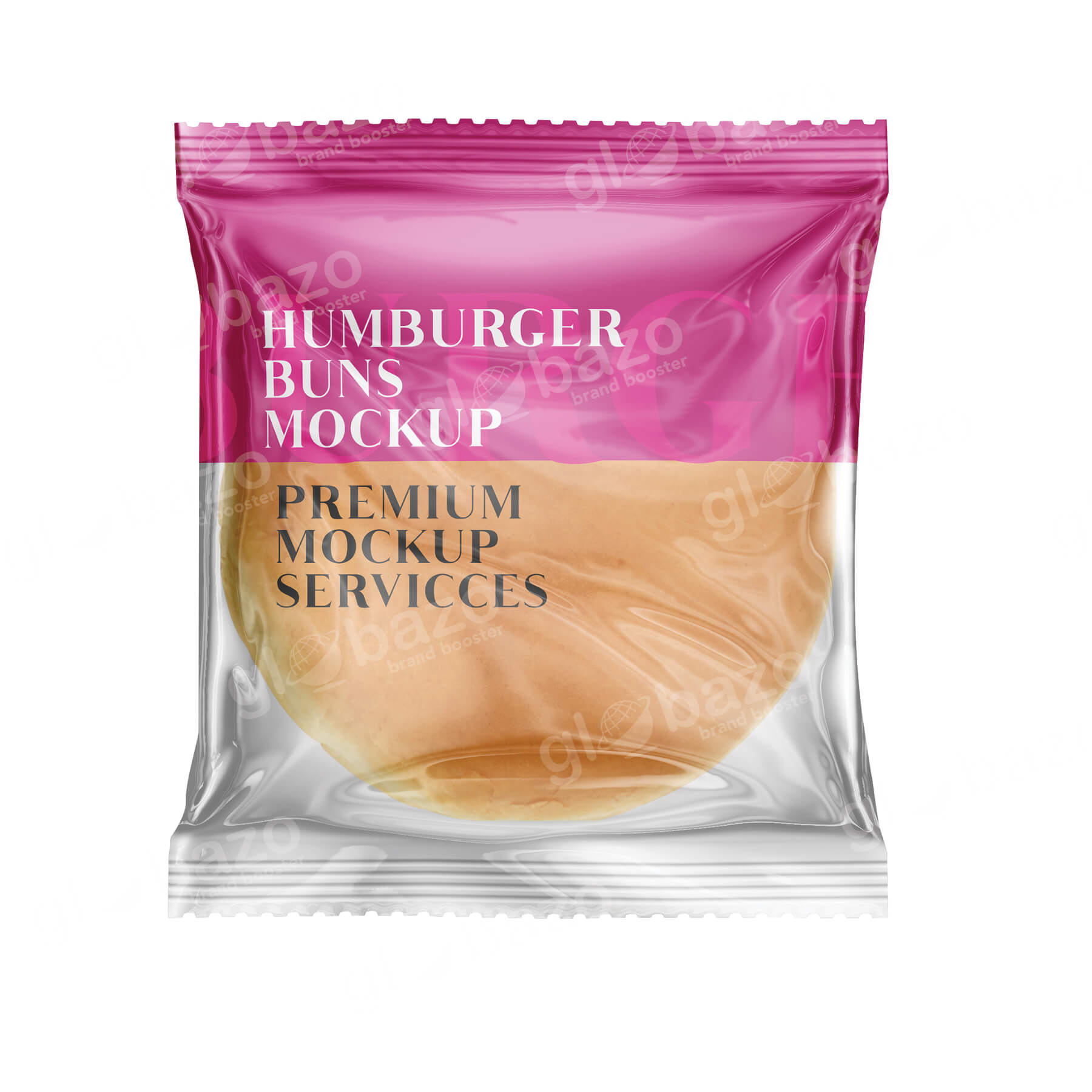 Burger Buns Mockup  (pkg-195)