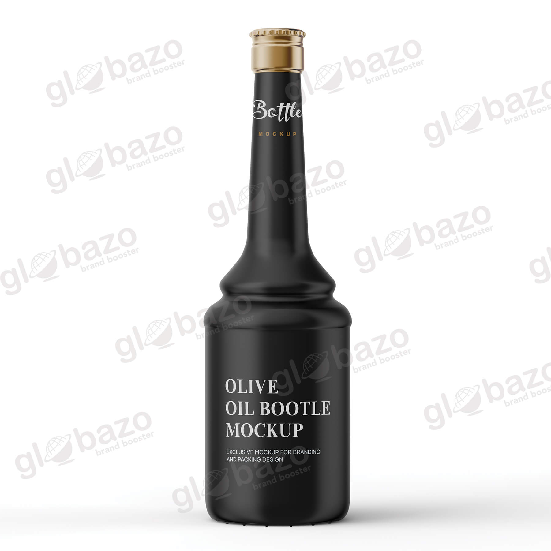 Ceramic Olive Oil Bottle Mockup (pkg-246)