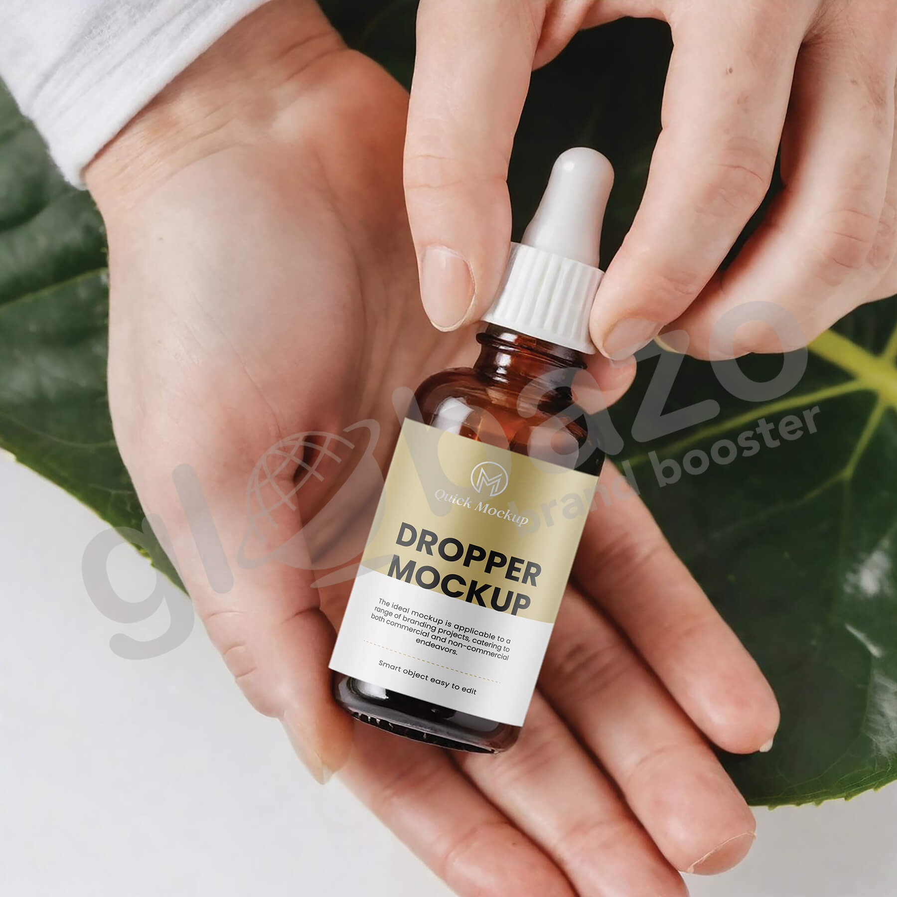 Dropper Bottle in Hand-1 (pkg-54)